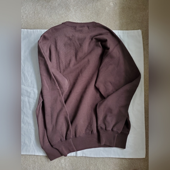 Uncle Studios Sweatshirt and Sweatshort Set (Brown) - Picture 6 of 9